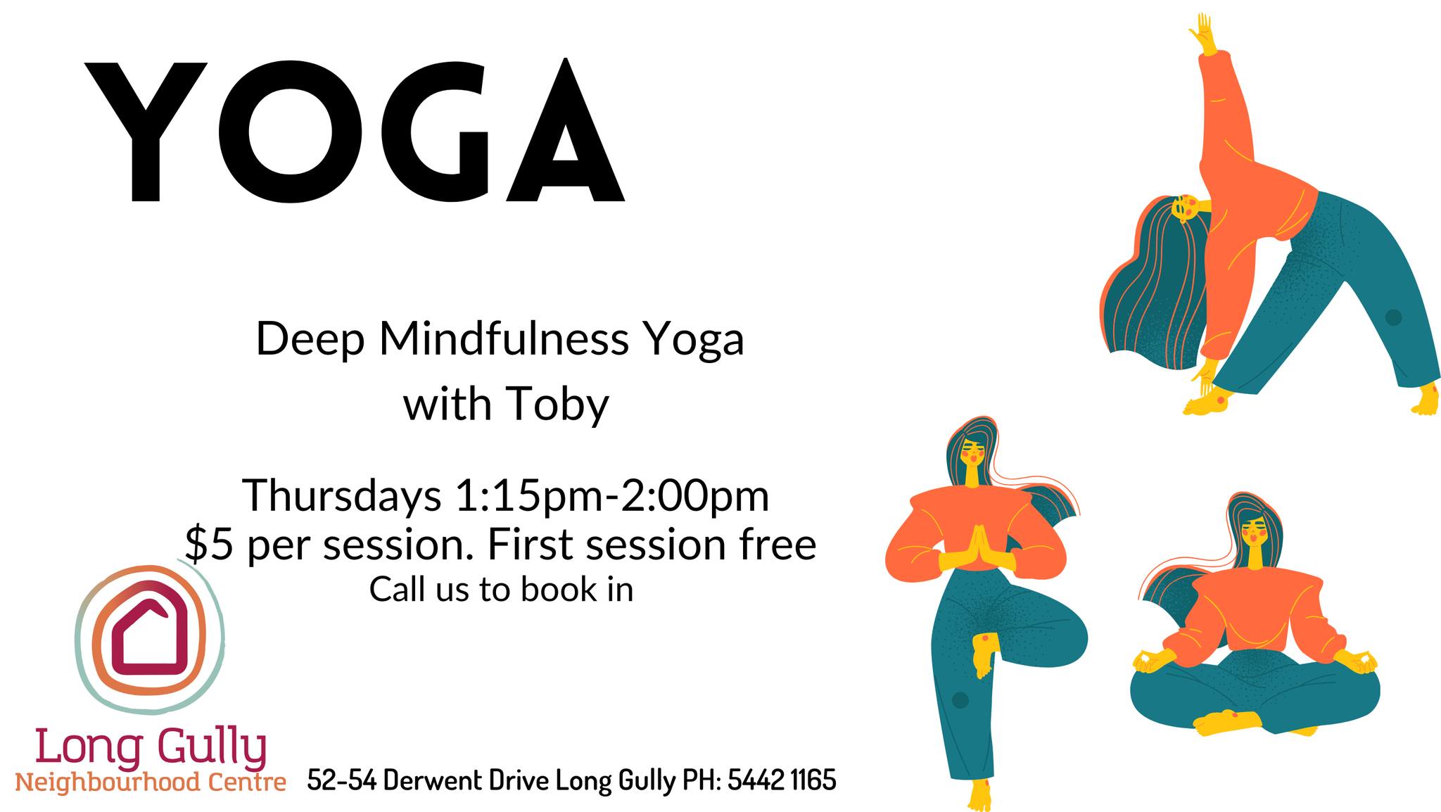 Yoga sessions Term 4 Connect Greater Bendigo
